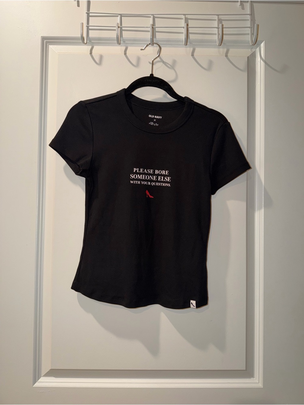 Old Navy x Devil Wears Prada Black Graphic Crew Tee
